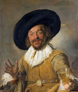 Den lystige drikkeren av Frans Hals